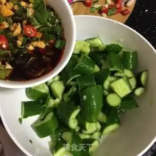Make Spicy cucumber step 5