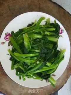 Make Scrambled spinach step 2