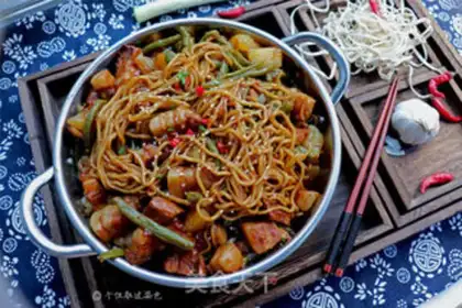 Make Five bouquets of bean noodles step 11
