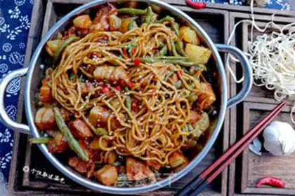 Make Five bouquets of bean noodles step 13