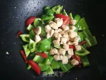 Make Pyramid fried chicken step 7