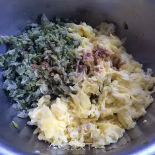 Make Egg dumplings step 4