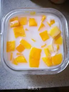 Make Mango coconut cream step 8