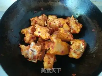 Make Spicy soybeans step 4