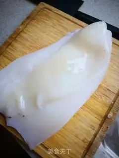 Make The white squid step 0