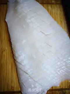 Make The white squid step 1