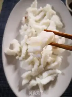 Make The white squid step 4
