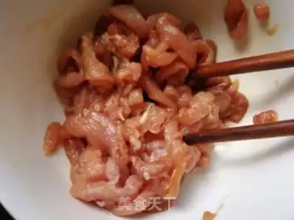 Make Garlic fried meat step 2