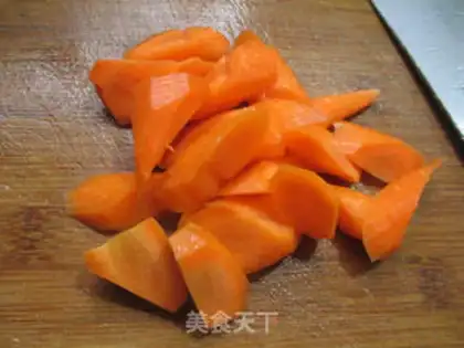 Make Carrots boil duck legs white step 3