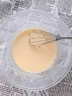 Make Strawberry roll step 1