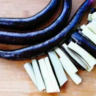 Make Meat and eggplant step 0
