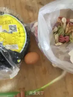 Make Clear soup butterflies step 0