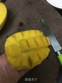 Make Mango soufflé step 1