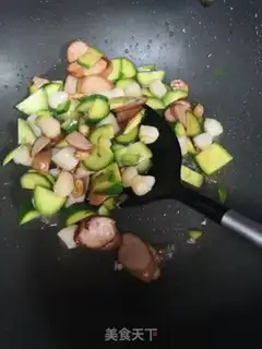 Make cucumber scallops step 2