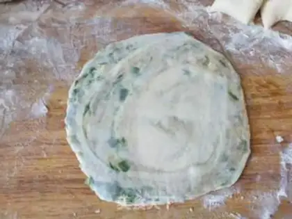Make Onion cake step 11