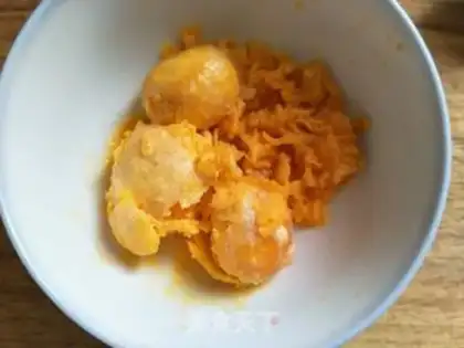 Make The salted egg step 1
