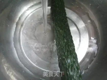 Make Frozen cucumbers step 2