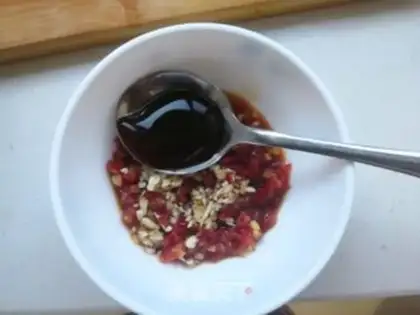 Make Bumped peppers with mushrooms step 5