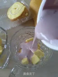 Make Mango yogurt cake step 2