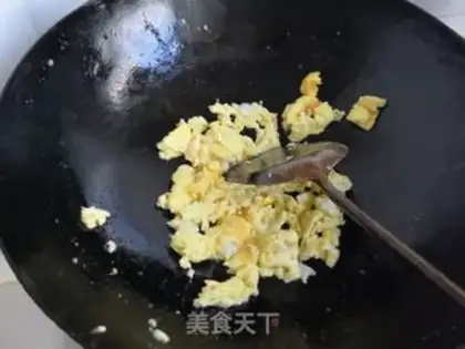 Make Scrambled goose eggs step 7
