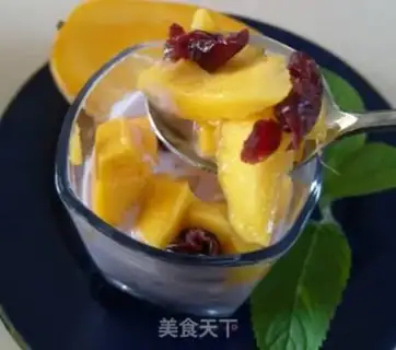 Make Mango yogurt cake step 6