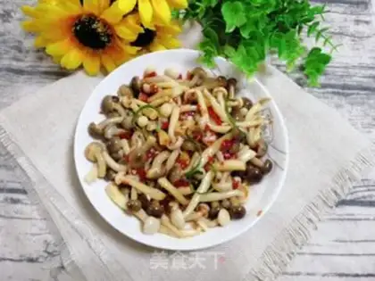 Make Bumped peppers with mushrooms step 11