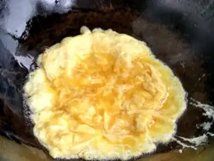 Make Pickles and fried eggs step 2