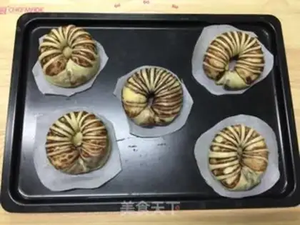 Make Red bean roll step 16