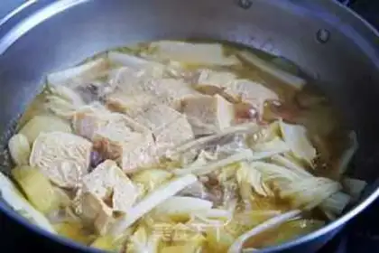 Make Soy sauce, tofu step 5