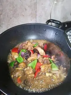 Make Yellow chicken leg step 7