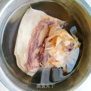 Make Ink fish stew step 1