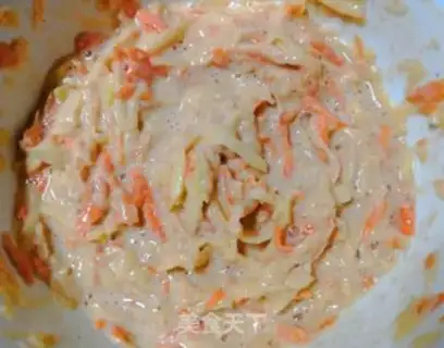 Make Carrot potato pancakes step 3