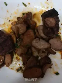 Make Beef sausage noodles step 1