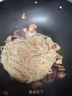 Make Beef sausage noodles step 5