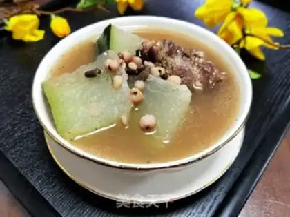 Make The cranberry melon soup step 9