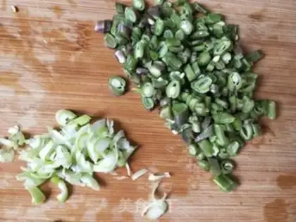 Make Soybean fried rice step 0