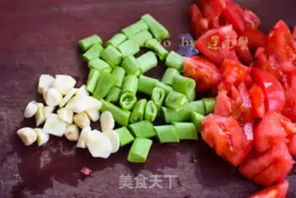 Make Shrimp pasta step 1