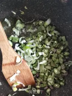 Make Soybean fried rice step 3