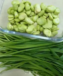 Make Scrambled bean petals step 0