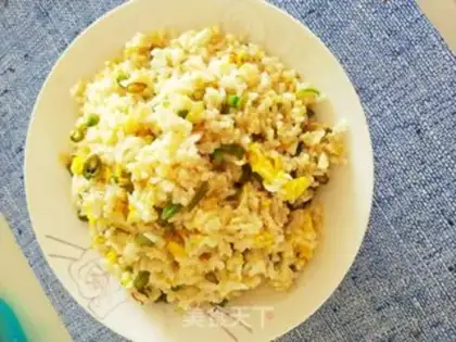 Make Soybean fried rice step 8