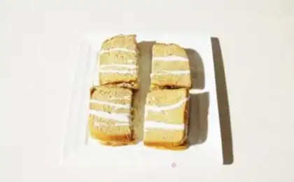 Make Fruit sandwich step 12