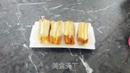 Make Fruit sandwich step 13