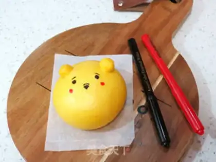 Make Toon bun burger step 24