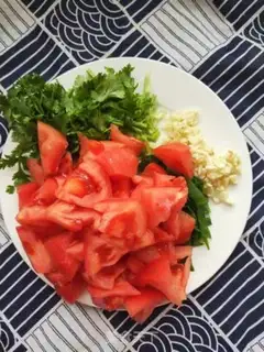 Make Tomato fried eggplant step 0