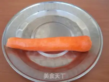 Make The greasy carrot, the rice porridge step 4
