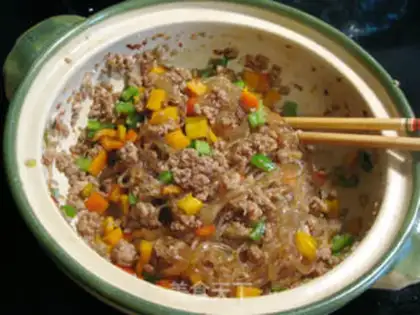 Make Meat powder fans step 10