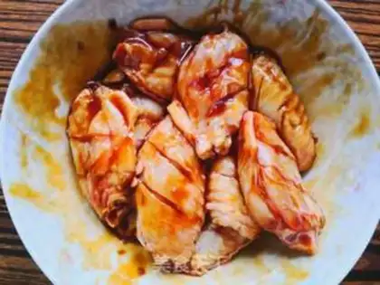 Make Garlic chicken wings step 2