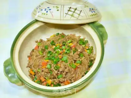 Make Meat powder fans step 11