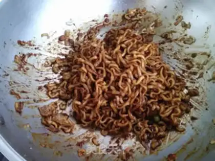 Make Double bouquet noodles step 6