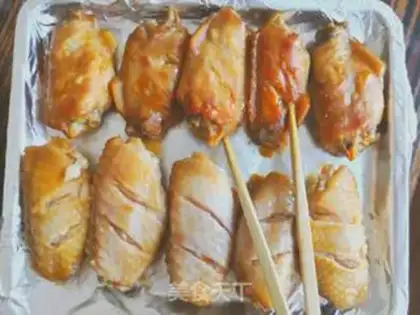 Make Garlic chicken wings step 6